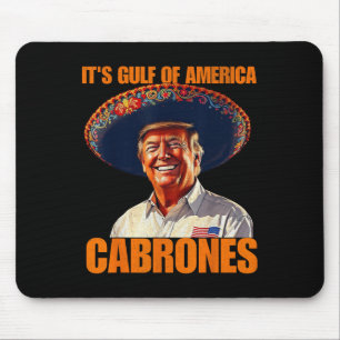 Tapis De Souris Amusant Son Golfe De Usa Amérique Cabrones 2025 Am