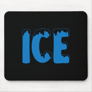 Tapis De Souris Amusants Famille Halloween Costume Ice et Ba