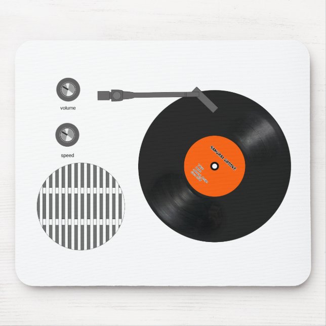 Tapis De Souris Analog record player (Devant)