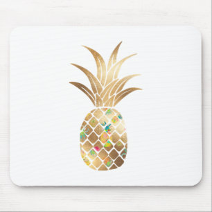 Tapis De Souris Ananas, Faux Gold+Collage
