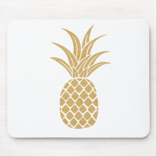 Tapis De Souris Ananas Regal Or Mousepad