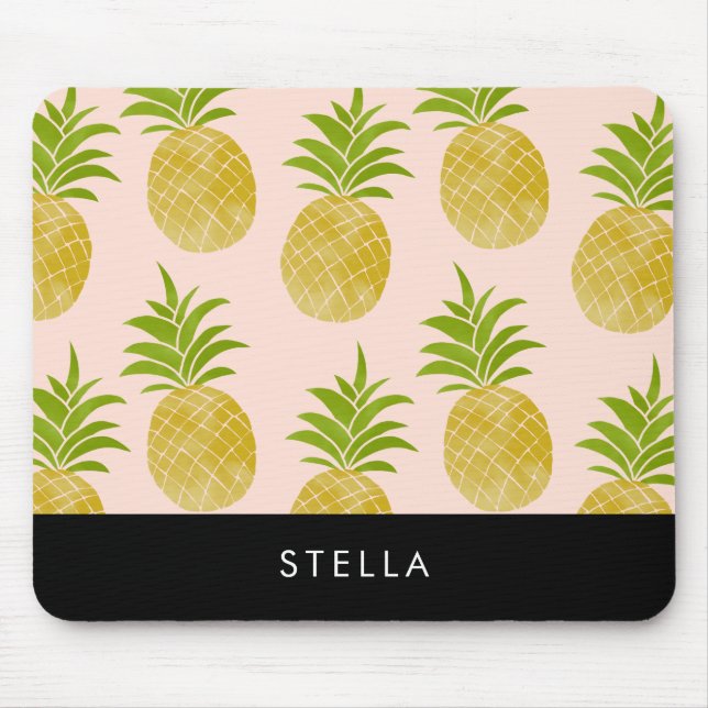 Tapis De Souris Ananas snob Mousepad (Devant)