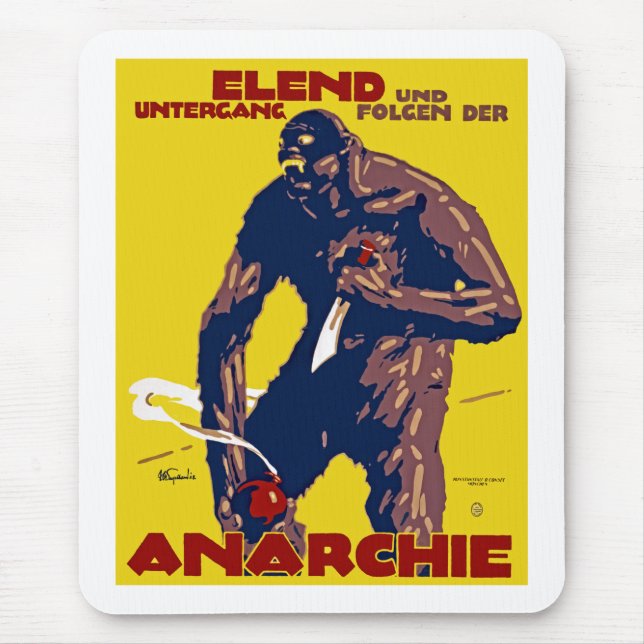 Tapis De Souris Anarchie (Devant)