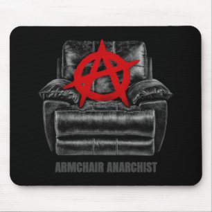 Tapis De Souris anarchiste de fauteuil