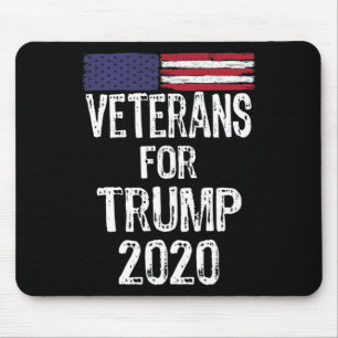 Tapis De Souris Anciens Combattants Pour Trump Élections 2020 Anti