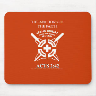 Tapis De Souris Ancres en Christ