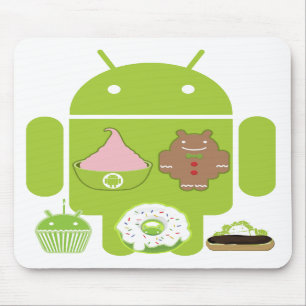Tapis de souris androïde de versions