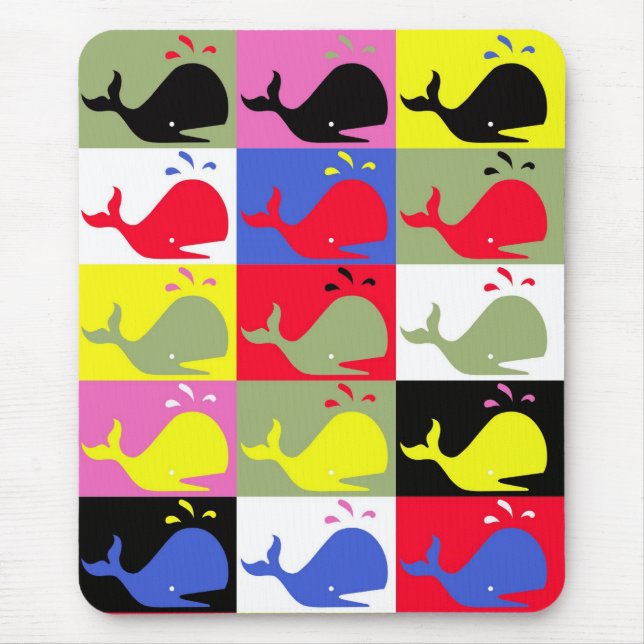 Tapis De Souris Andy Whale-Hole™_vertical Mousepad (Devant)
