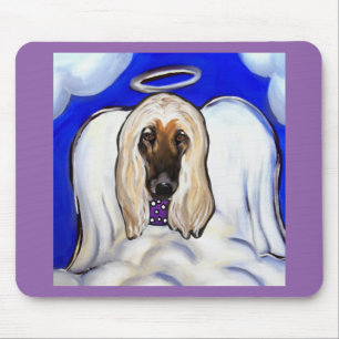 Tapis De Souris Ange Afghan Hound