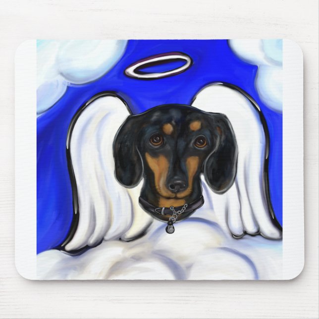 Tapis De Souris Ange Dachshund (Devant)