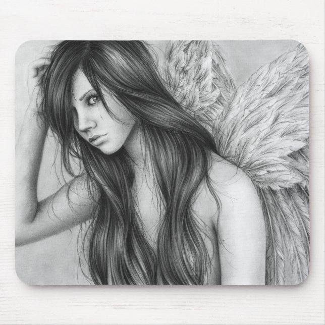 Tapis De Souris Ange Tears Mousepad (Devant)