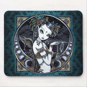 Tapis De Souris Ange tribal Mousepad de danseur de fusion de