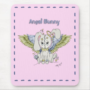 Tapis De Souris Angel Bunny