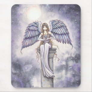 Tapis De Souris Angel Imaginaire Art par Molly Harrison