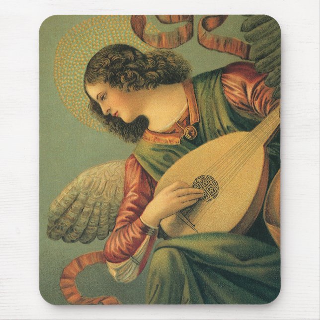 Tapis De Souris Angel Musician, Melozzo da Forli, Art Renaissance (Devant)