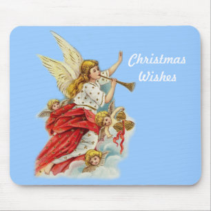 Tapis De Souris Anges de vœux de Noël