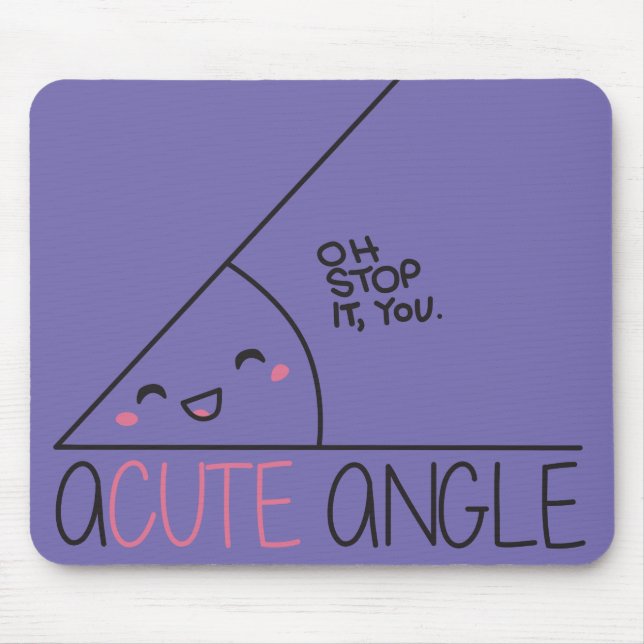 Tapis De Souris Angle aigu MousePad (Devant)