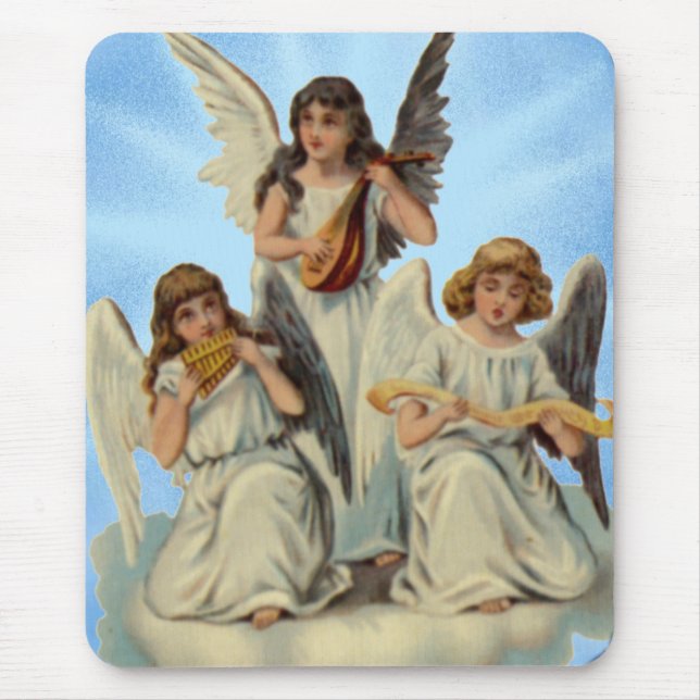 Tapis De Souris Angles Sur Un Cloud Pad Souris (Devant)