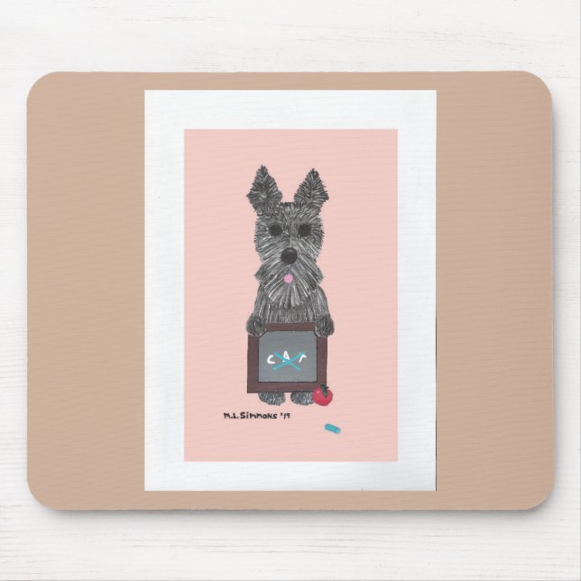 TAPIS DE SOURIS ANIMAL DE L'ENSEIGNANT (Devant)