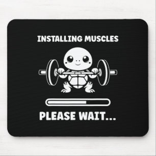 Tapis De Souris Animaux Installation Muscles Fitness Musculation T