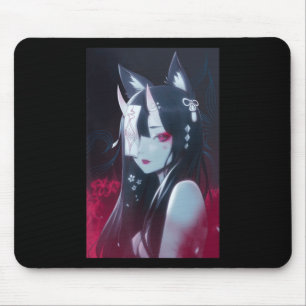 Tapis De Souris Anime Girl Kawaii Waifu esthétique japonaise Manga