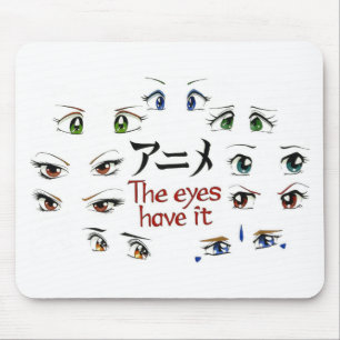 Tapis De Souris Anime : Les yeux l'ont
