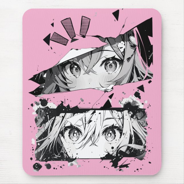 Tapis De Souris Anime Mousepad Manga  (Devant)