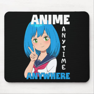 Tapis De Souris Anime N'Importe Où Anime Girl