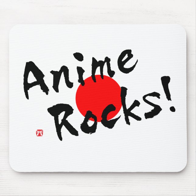 Tapis De Souris Anime Rocks ! (Devant)