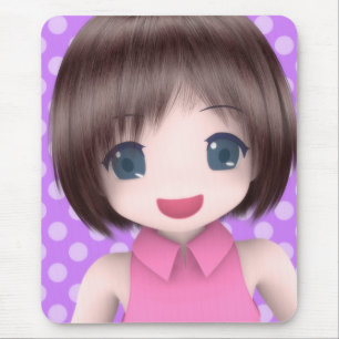 Tapis De Souris Anime superbe Mousepad