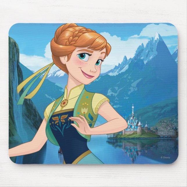 Tapis De Souris Anna | Coeur plein de soleil (Devant)