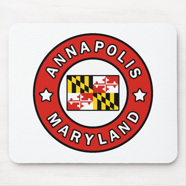 Tapis De Souris Annapolis Maryland (Devant)