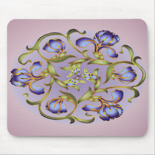 Tapis De Souris Anneau Mousepad d'iris