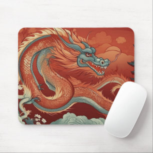 Tapis De Souris Année de la souris dragon Pad