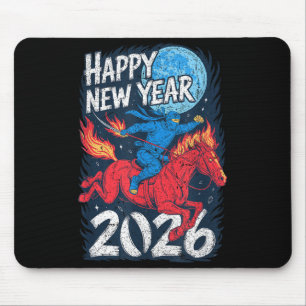 Tapis De Souris Année du Cheval de Feu – Nouvel An du zodiaque chi