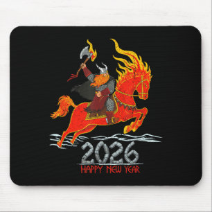 Tapis De Souris Année du cheval de feu – Nouvel An du zodiaque chi