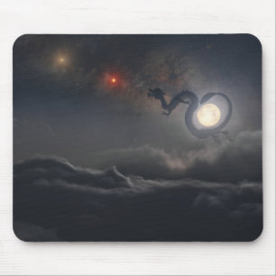 Tapis De Souris Année du dragon (nuit) Mousepad