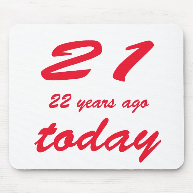 Tapis De Souris anniversaire 43 (Devant)