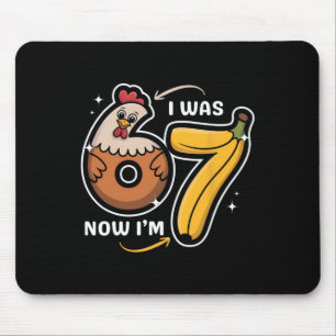 Tapis De Souris Anniversaire 7 Ans J'avais 6 Ans Maintenant J'ai 7