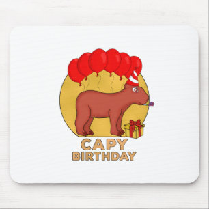 Tapis De Souris Anniversaire de Capy