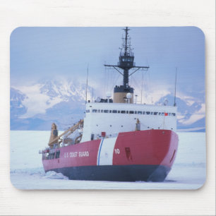 Tapis De Souris Antarctique, île de Ross, station McMurdo, USCG