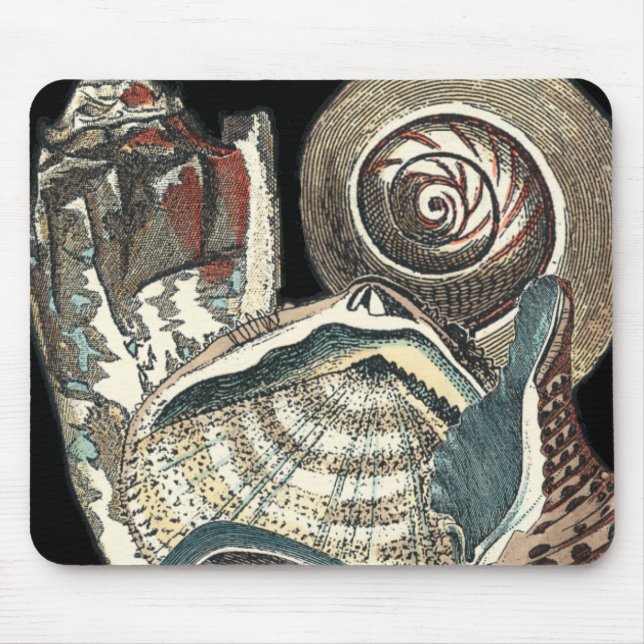 Tapis De Souris Anthologie des coquillages (Devant)