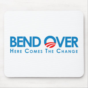 Tapis De Souris Anti-Obama - courbure plus de pour le changement