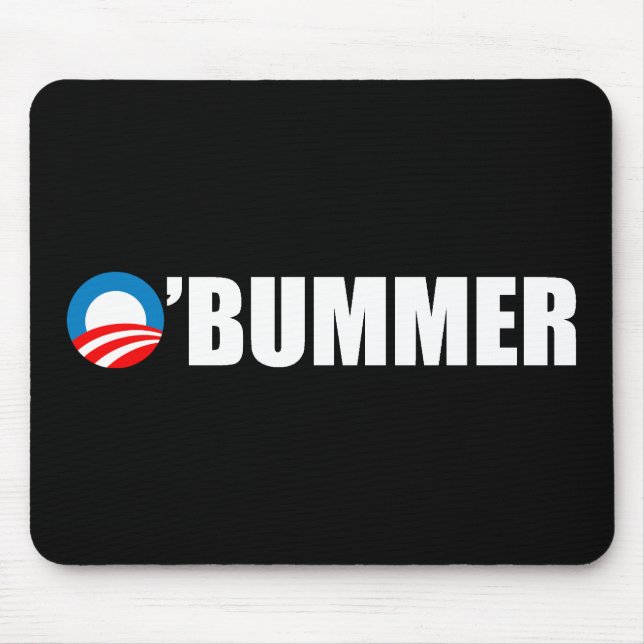 Tapis De Souris Anti-Obama - Obummer (Devant)