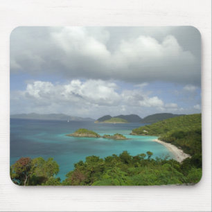 Tapis De Souris Antilles, îles Vierges américaines, St. John, tr