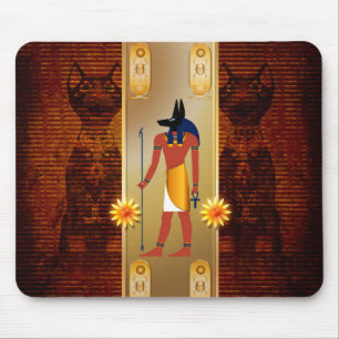 Tapis De Souris Anubis, Egyptien antique