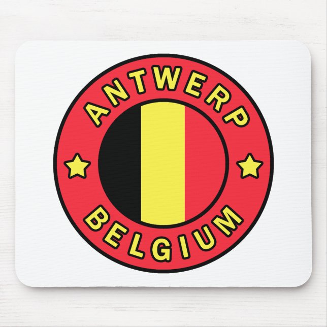 Tapis De Souris Anvers Belgique (Devant)