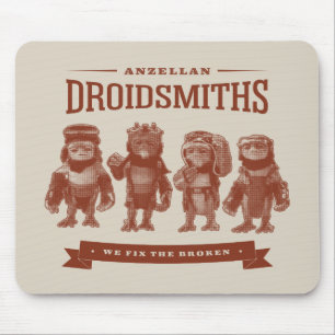 Tapis De Souris Anzellan Droidsmiths - Nous Réparons Ce Qui Est Ca