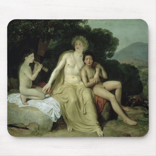 Tapis De Souris Apollo avec Hyacinthus et Cyparissus (Devant)