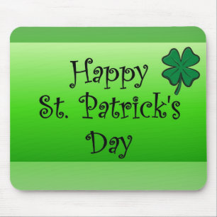 Tapis De Souris &apos heureux de St Patrick ; jour de s